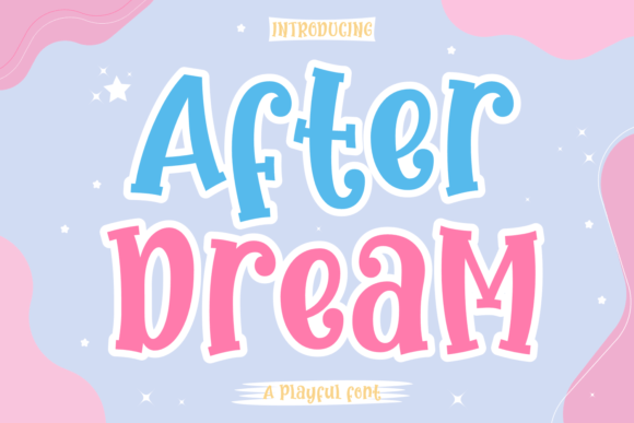 After Dream: A Playful Font for Editorial Design
