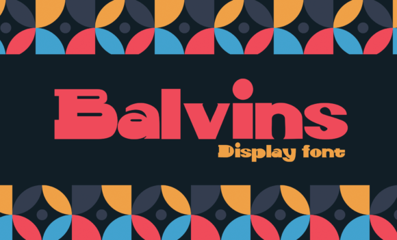 Balvins: A Bold Display Font for Editorial Excellence