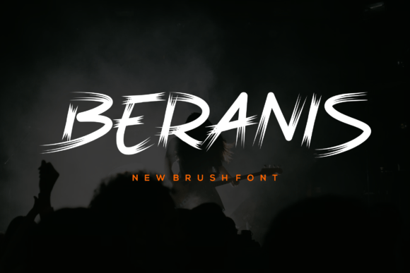 Beranis: A Bold Brush Font for Creative Makers