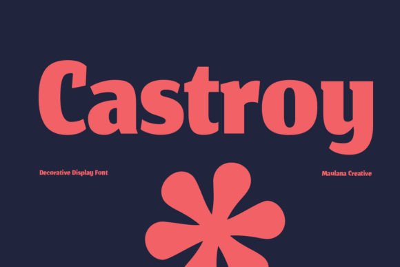 Castroy: A Modern Font for Sleek Branding and Professional Design