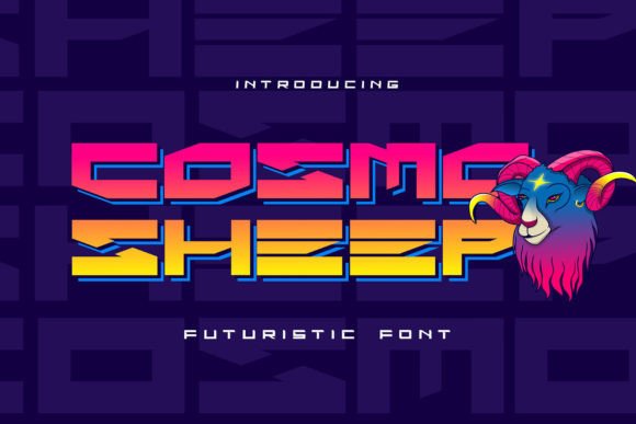 Cosmo Sheep: A Dynamic Display Font for Modern Branding