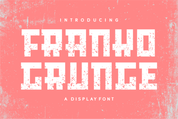 Franko Grunge for Professional Branding and Modern Design