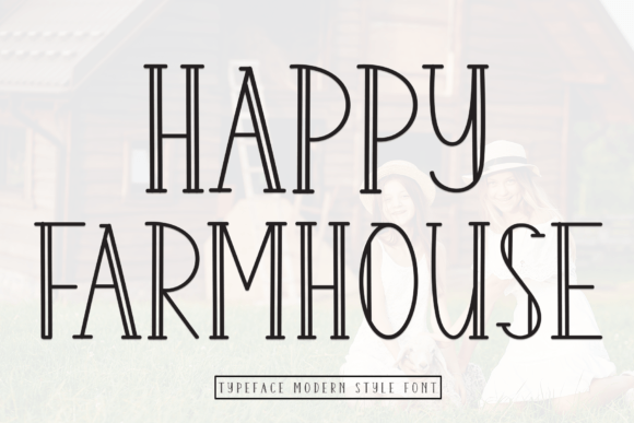 Happy Farmhouse Font for Friendly Branding and Creative Projects