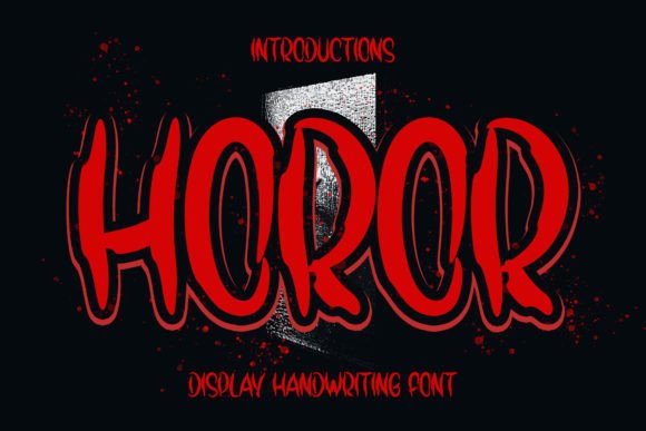 Horor: A Modern Handwritten Display Font for Creative Projects