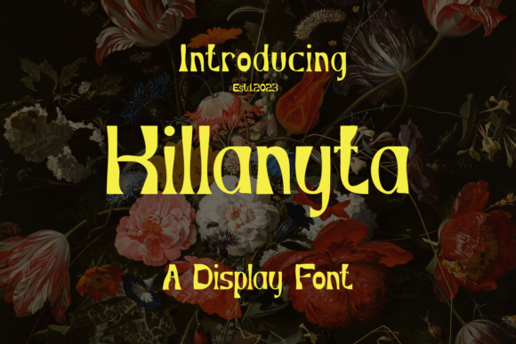 Kilanyta Font for Bold Editorial Design