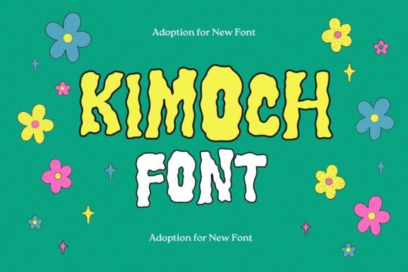 Kimoch: The Hand-Painted Display Font for Modern Web Design