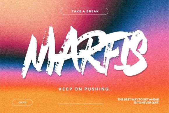 Marfis: The Hand-Painted Typeface for Stunning Craft Brands
