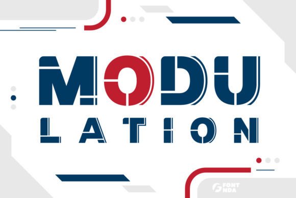Modulation: A Bold Display Font for Modern Editorial Design