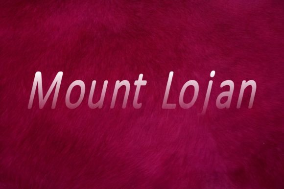 Mount Lojan: A Premium Display Typeface for Modern Web Design