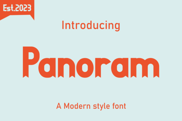 Panoram: The Stylish Display Font for Modern Campaigns