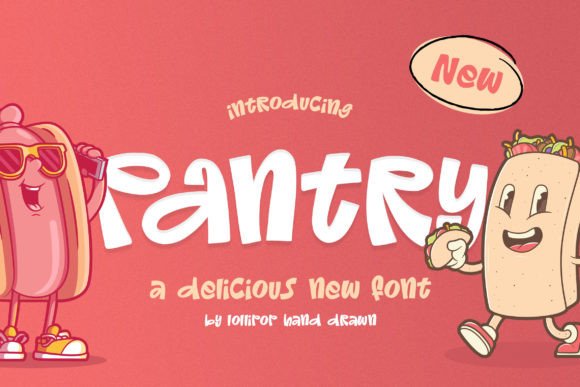 Pantry Font for Stylish Editorial Designs