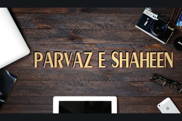 Parvaz E Shaheen: A Display Font for Creative Projects