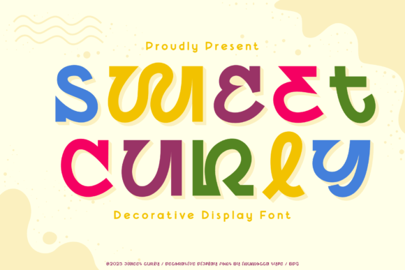 Sweet Curly Font for Elegant Editorial Design