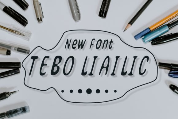 Tebo Display Font for Modern Web Design