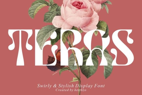 Teras: A Natural Display Font for Authentic Business Branding
