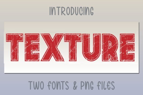 Texture: A Vintage Grunge Display Font for Bold Branding
