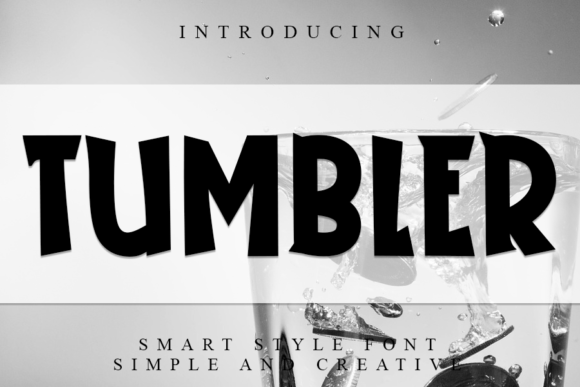 Tumbler Font for Modern Branding and Design