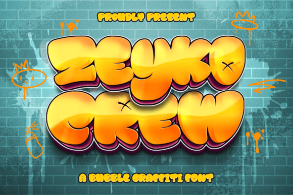 Zeyko Crew Font for Bold Branding and Eye-Catching Designs